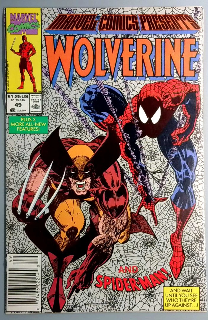 Marvel Comics Presents #49 VF+ Newsstand Marvel 1989