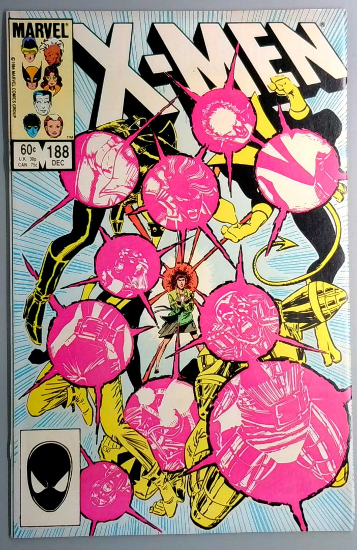 Uncanny X-Men #188 NM- 1st Cameo Appearance of the Adversary Marvel