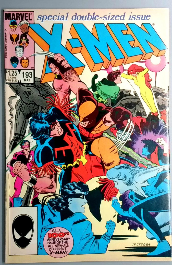 Uncanny X-Men #193 Double Size. 2nd Appearance Firestar Marvel