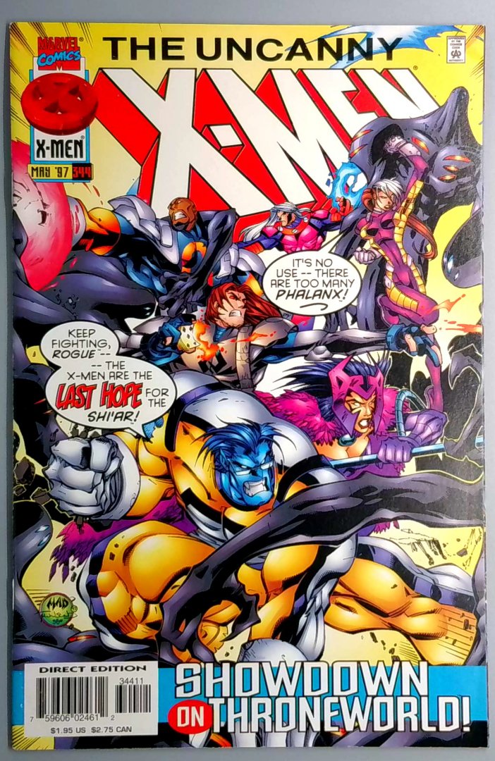 Uncanny X-Men #344 VF Marvel 1997
