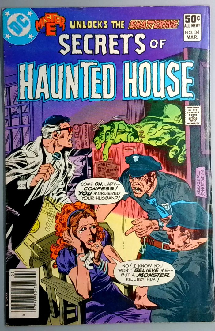 Secrets of Haunted House #34 Direct Edition DC 1981