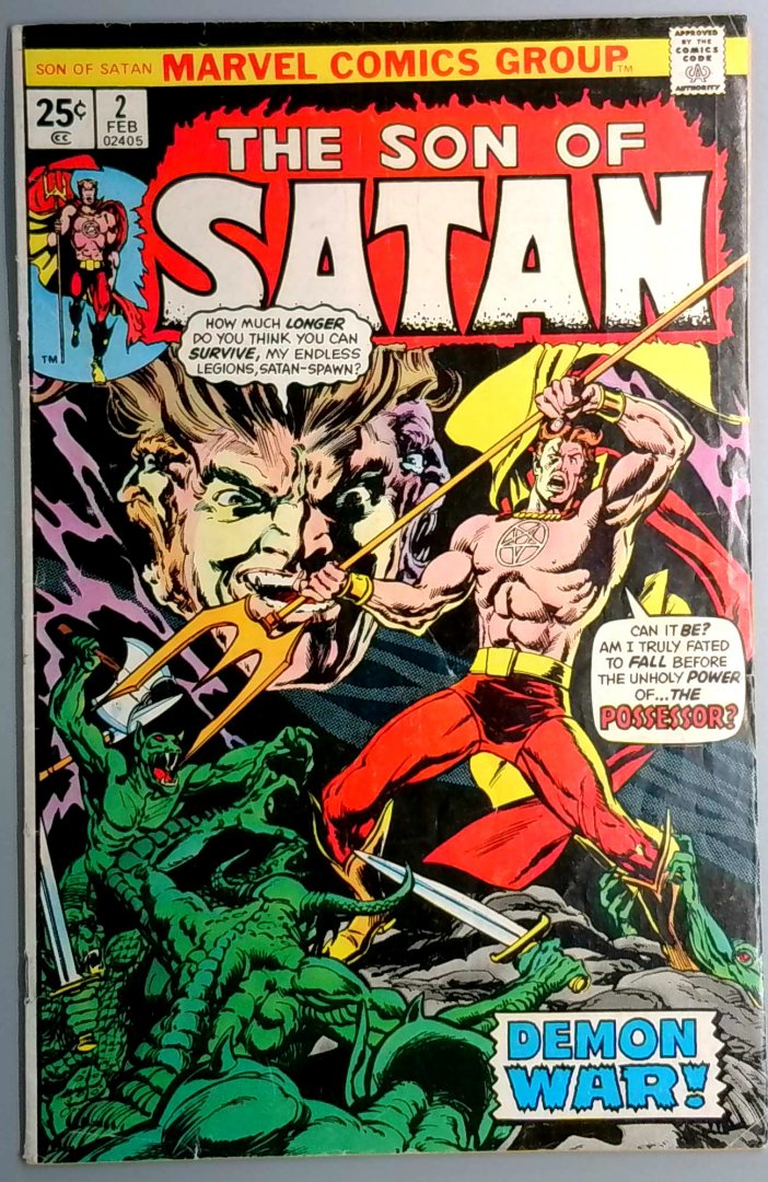 Son of Satan #2 VG Marvel 1974
