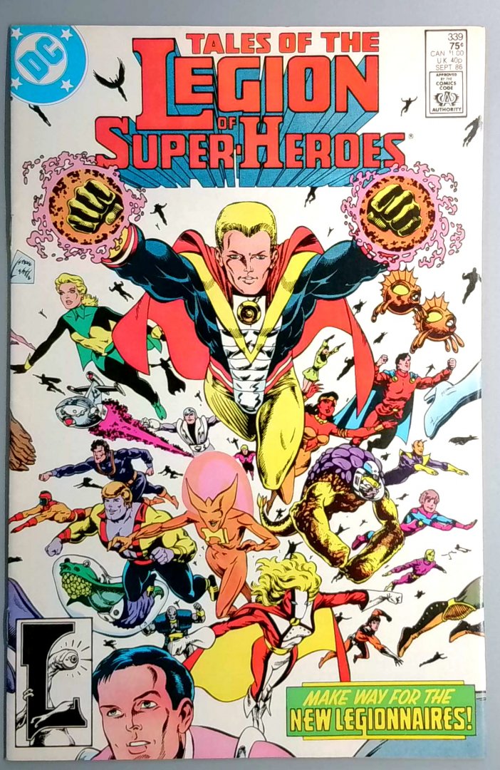 Tales of the Legion of Super-Heroes #299 VF+ DC - None