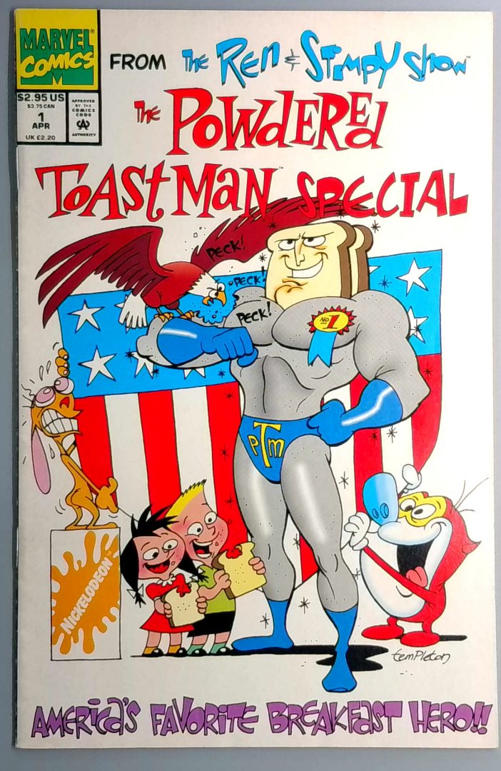 The Powdered Toast Man Special - Marvel Comics 1 - Comic Book - Direct Edition