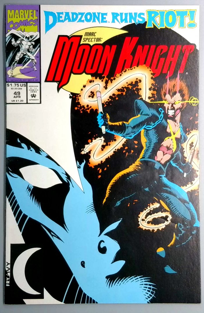 Marc Spector: Moon Knight #49 VF+ Marvel 1993