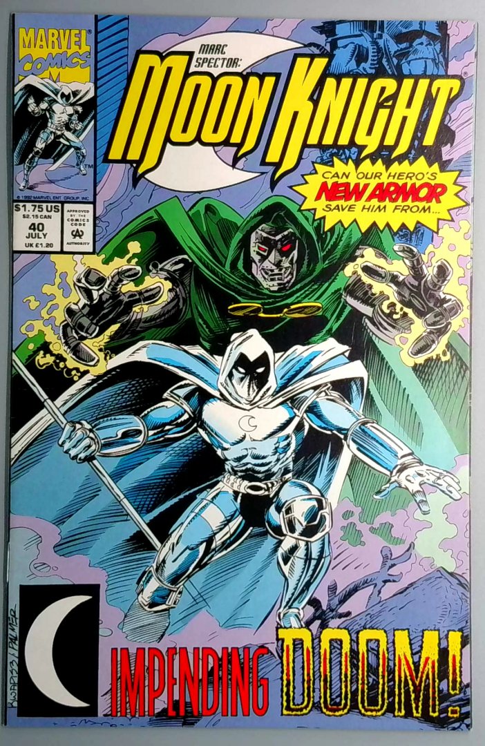 Marc Spector: Moon Knight #40 NM Marvel 1992
