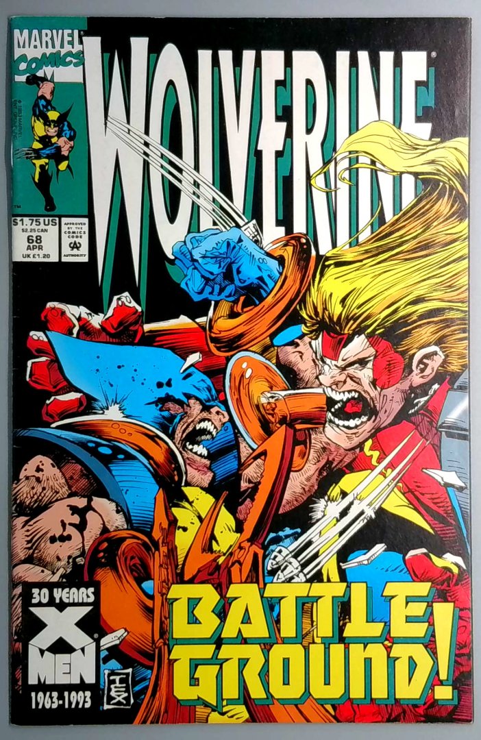 Wolverine #68 VF Marvel 1993