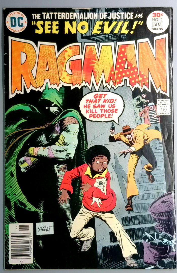 Ragman #3 VG+ DC 1972