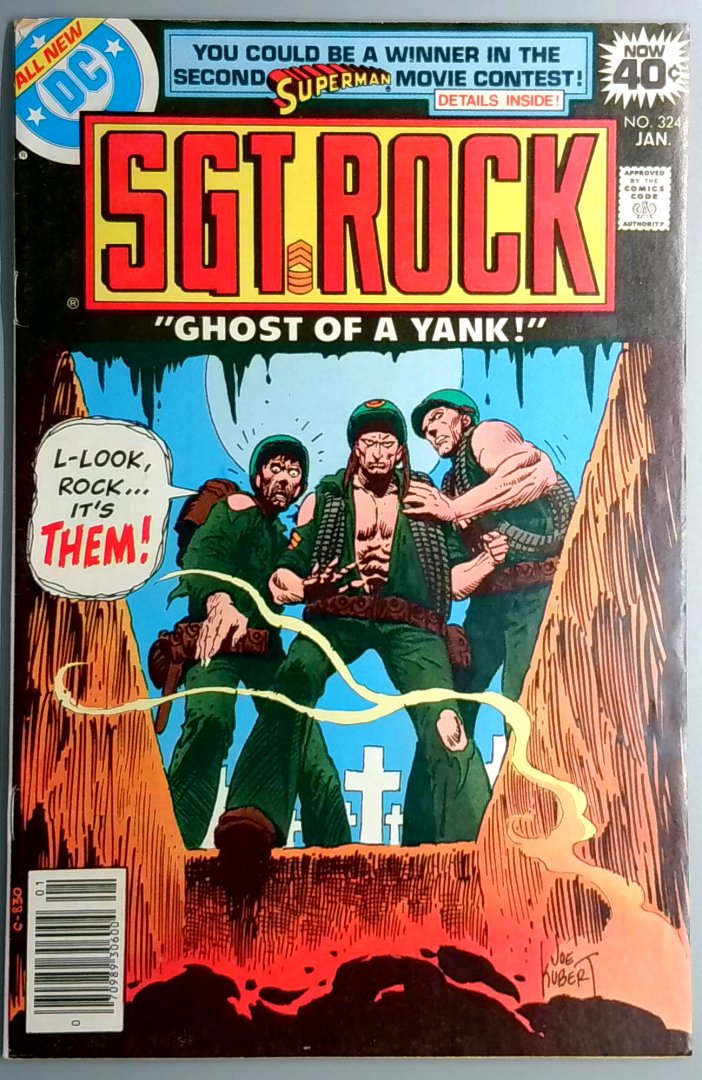 Sgt. Rock #324 FN DC 1979