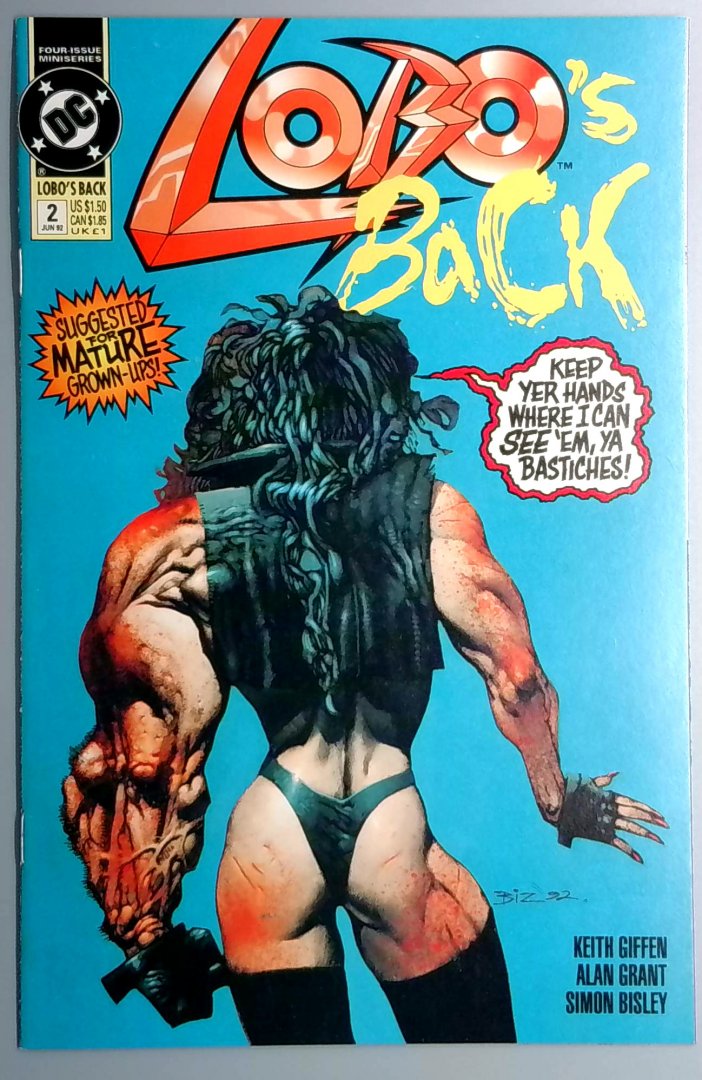 Lobo's Back #2 NM- DC