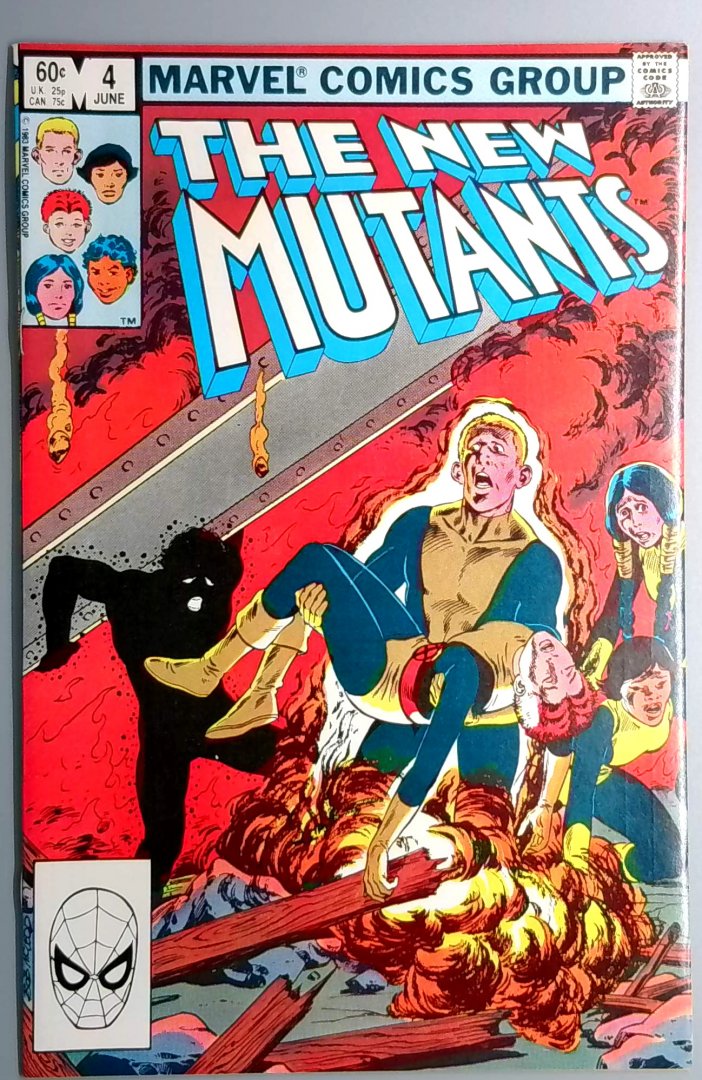 New Mutants #4 NM- Marvel 1983