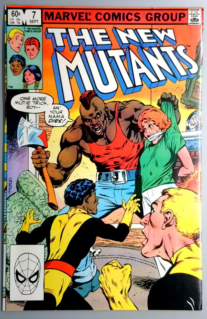 New Mutants #7 NM- Marvel 1983