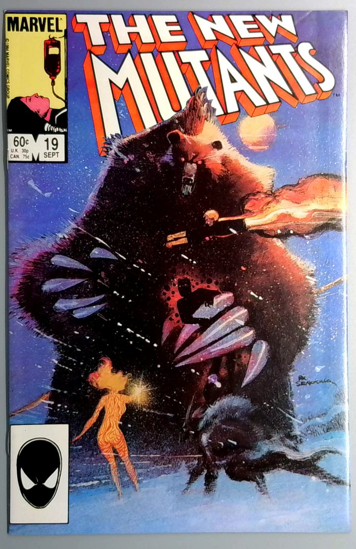 New Mutants #19 Marvel 1984