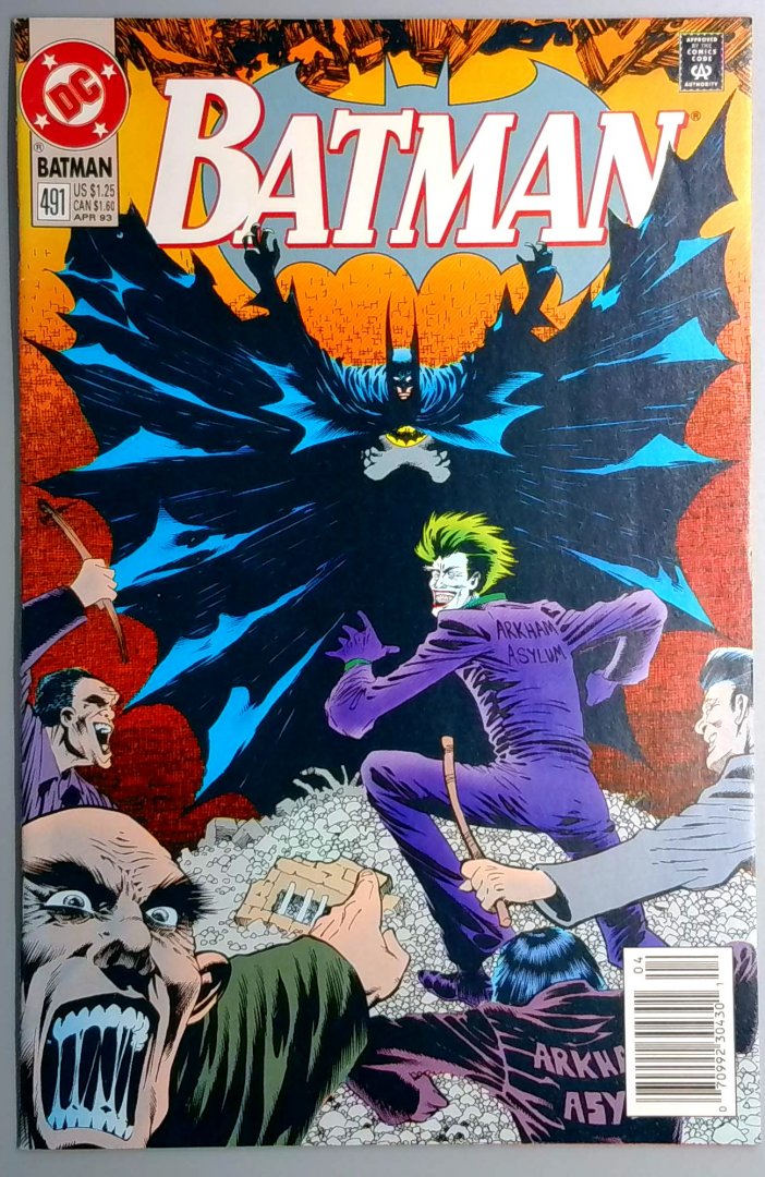 Batman #491 Newsstand Edition DC 1993
