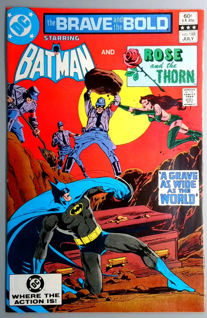 Brave and the Bold #188 VF+ Batman and Rose and the Thorn DC 1982