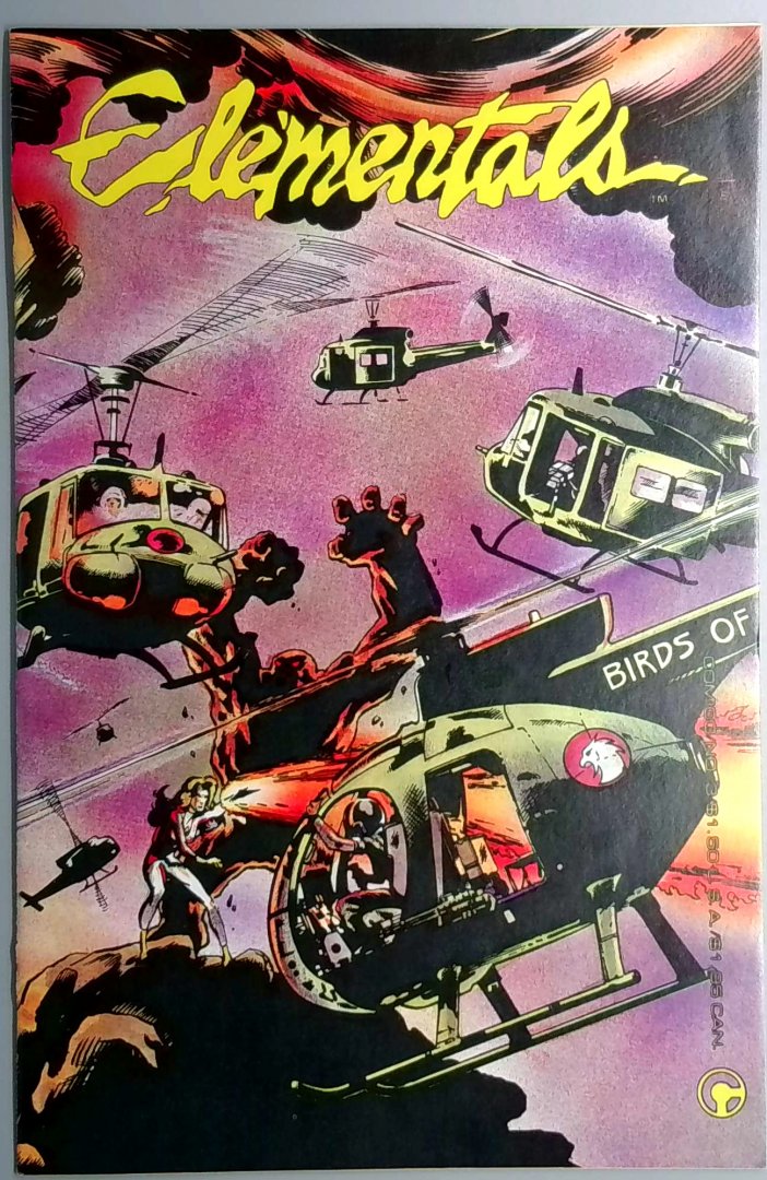 Elementals #3 NM- Comico 1985