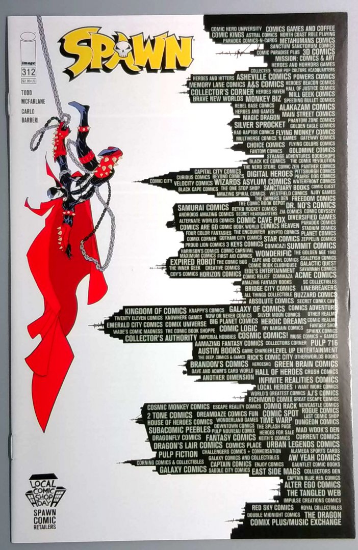 Spawn #312 VF/NM IMAGE