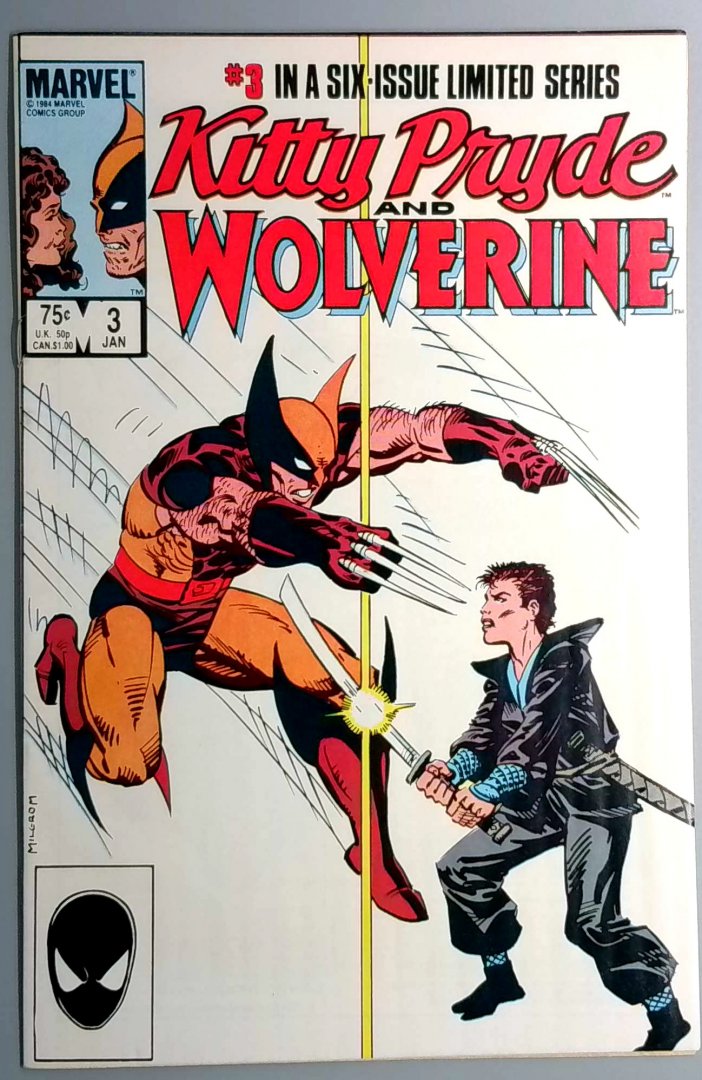Kitty Pryde and Wolverine #3 VF Marvel 1985