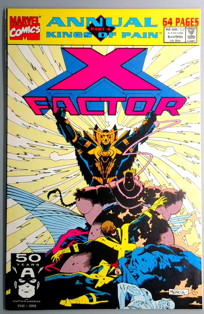 X-Factor Annual #6 NM Marvel 1991