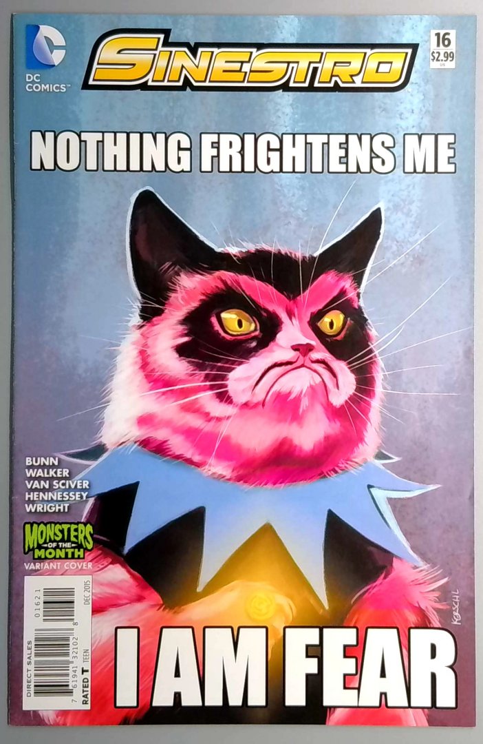 Sinestro #16 NM- VARIANT DC Comics