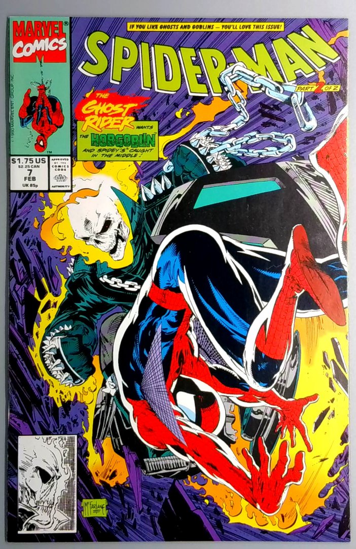 Spider-Man #7 NM Marvel 1991
