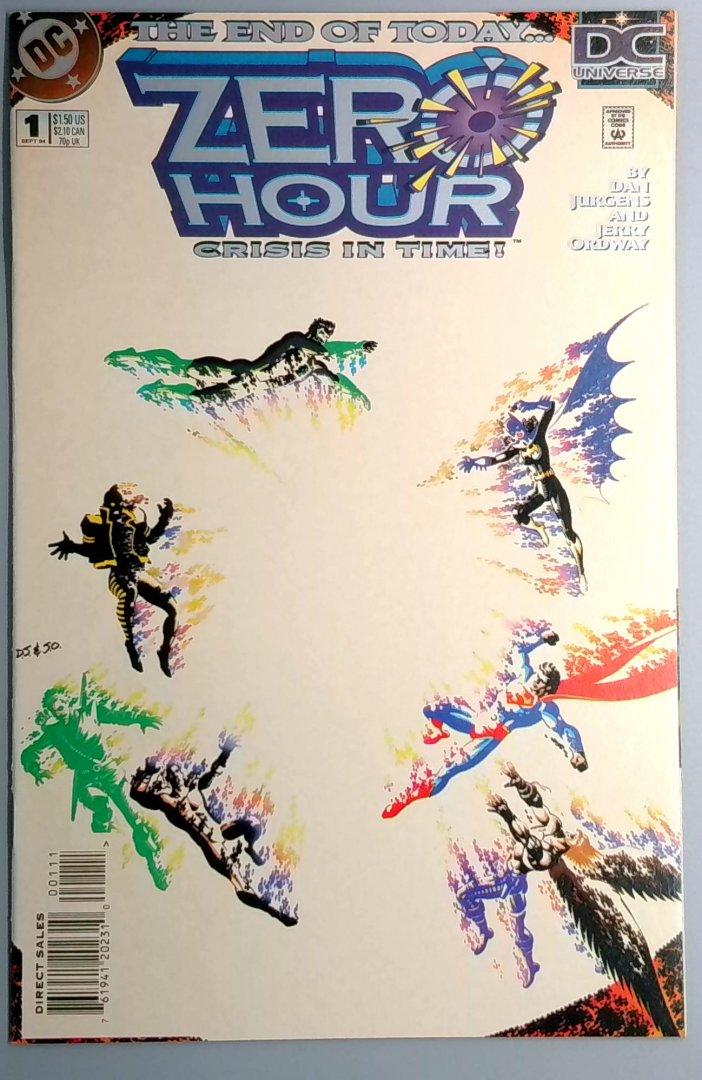 Zero Hour: Crisis in Time #1 VF/NM DC 1994