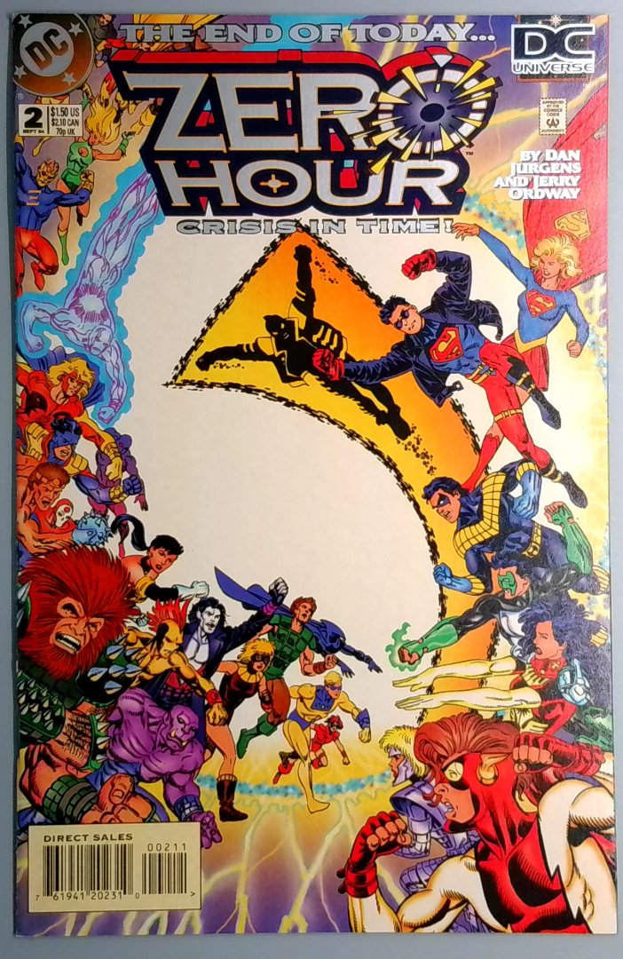 Zero Hour: Crisis in Time #2 VF DC 1994