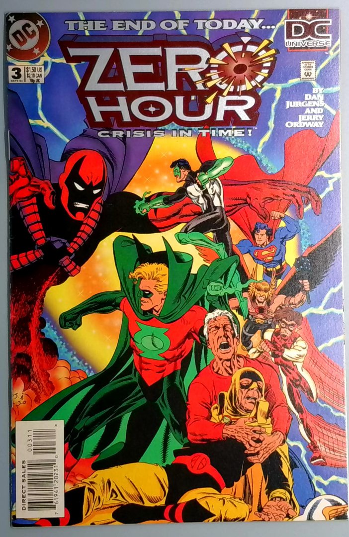 Zero Hour: Crisis in Time #3 VF DC 1994