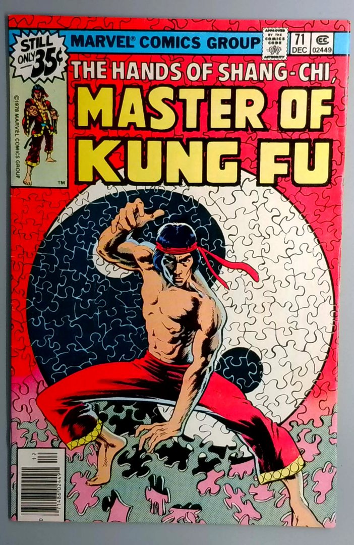 Master of Kung Fu #71 FN+ Marvel 1978