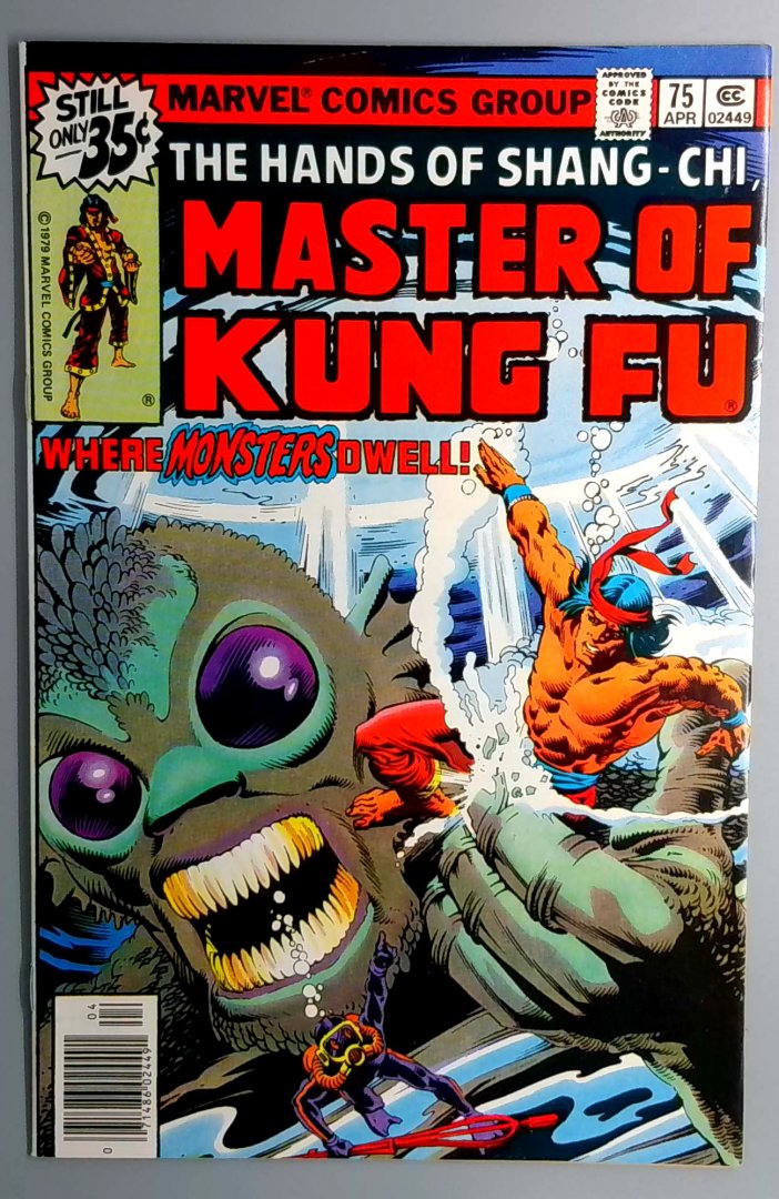 Master of Kung Fu #75 VF+ Marvel 1979