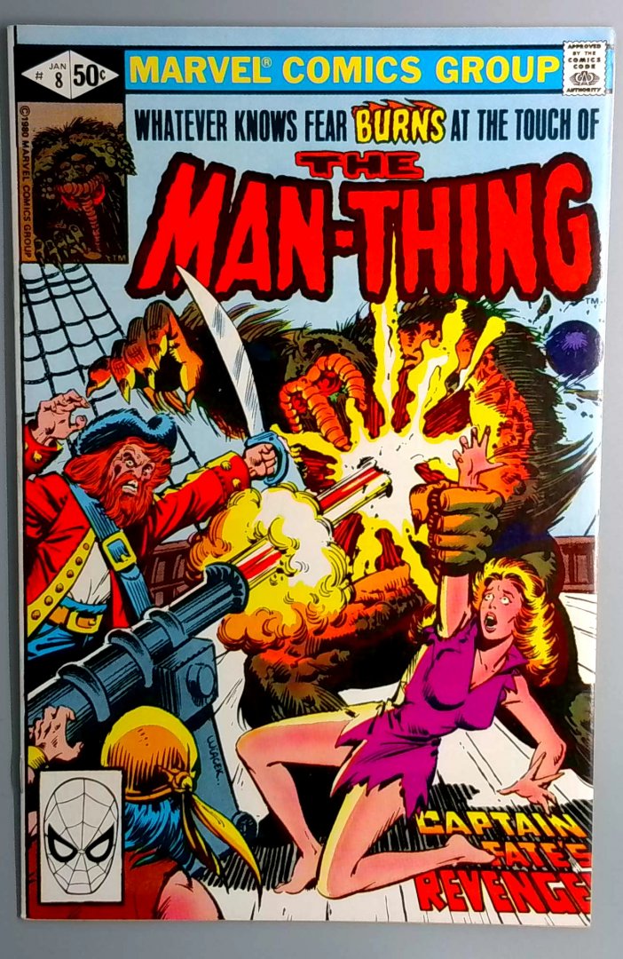 Man-Thing #8 NM- Marvel 1981