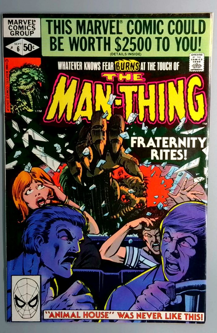 Man-Thing #6 NM- Marvel 1980