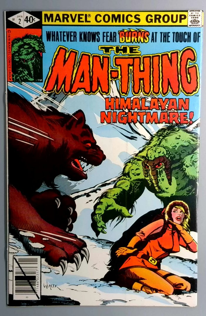 Man-Thing #2 VF/NM Marvel 1980