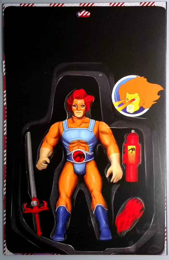 Thundercats #1 NM Ri-D Action Figure - Virgin Cover Dynamite Entertainment 2024