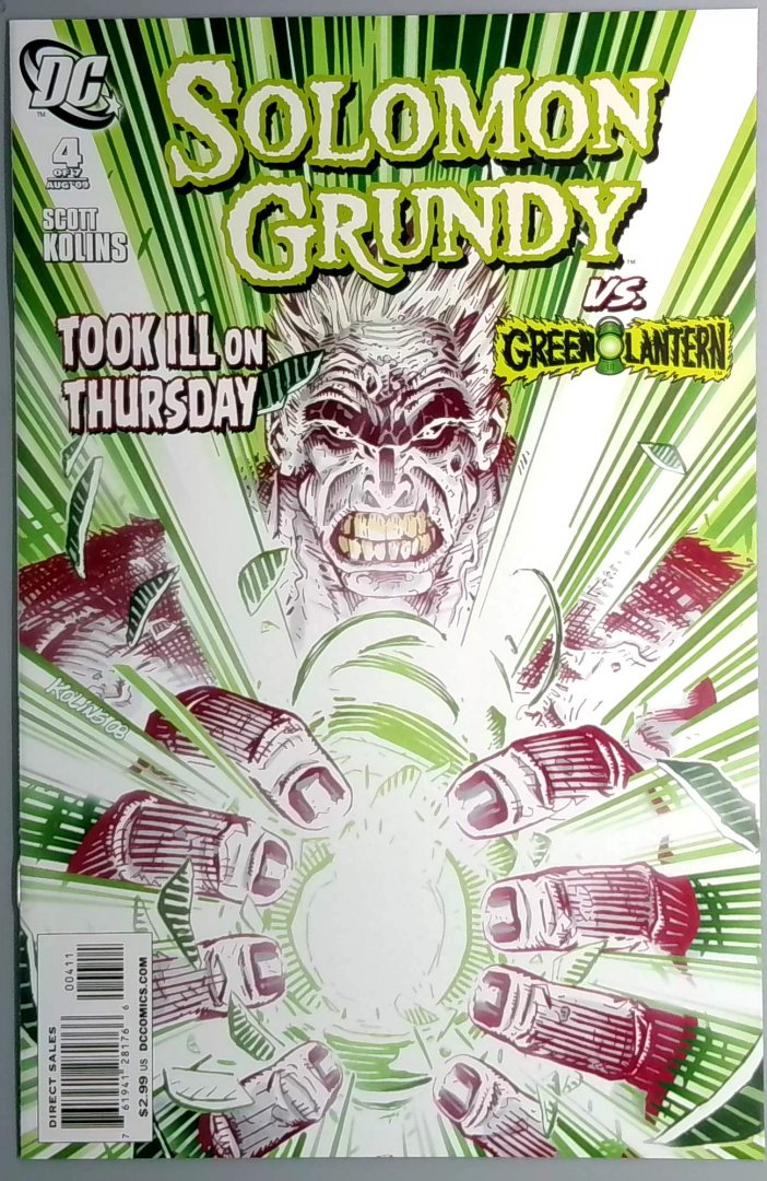Solomon Grundy #4 NM DC 2009