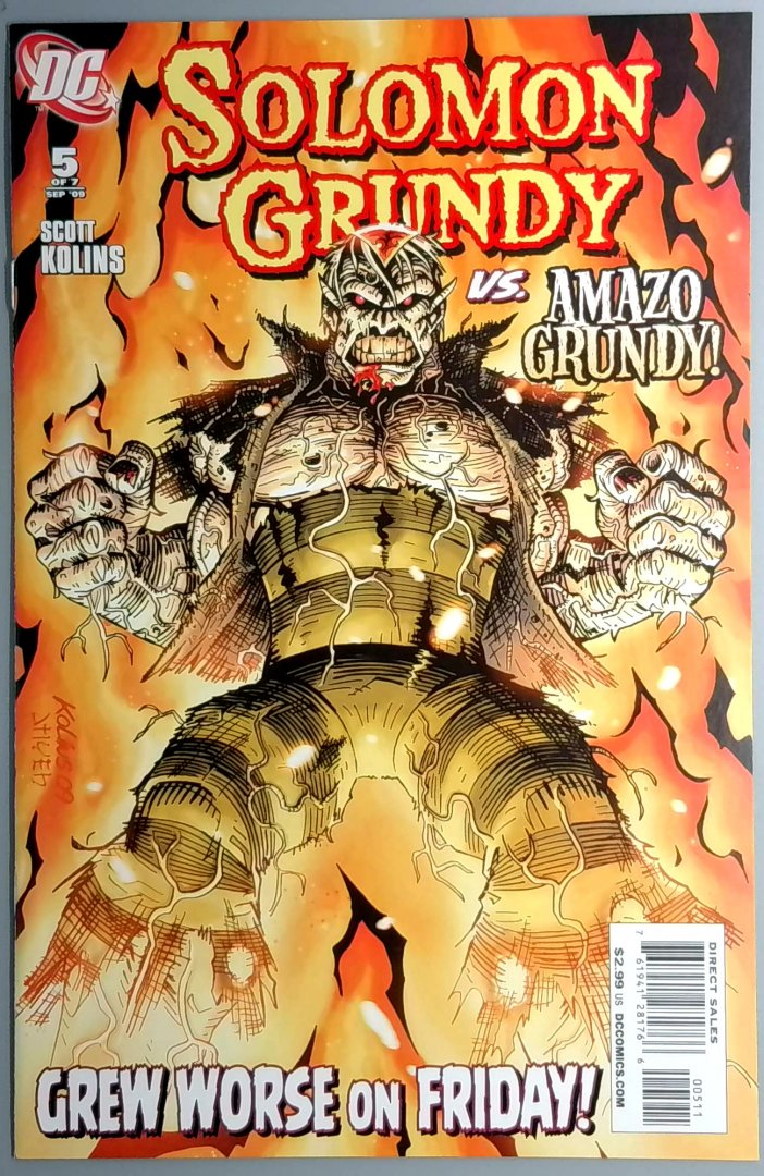 Solomon Grundy #5 NM DC 2009