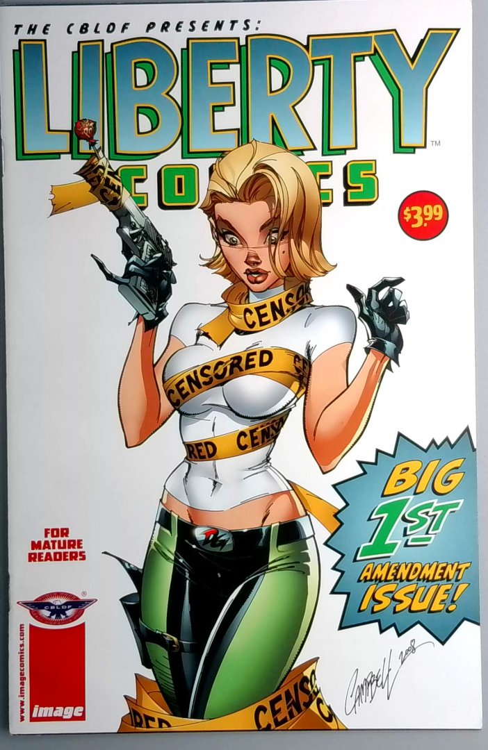 CBLDF Presents, The: Liberty Comics #1 J Scott Campbell Image 2008