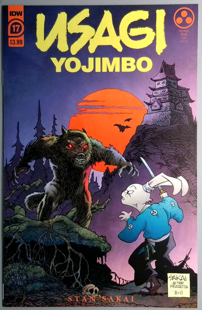 Usagi Yojimbo #17 NM Idw 2021