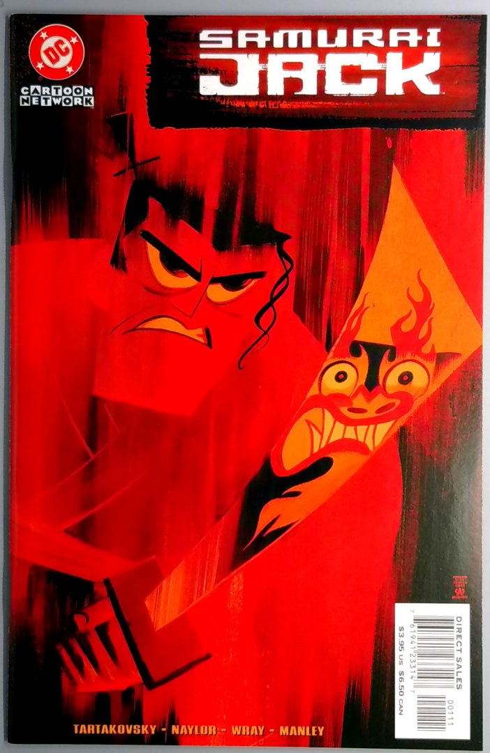 Samurai Jack #1 NM rare DC 2002