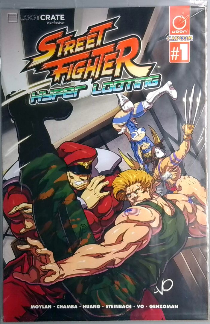 Street Fighter: Hyper Looting #1 NM Comic Book - Loot Crate Exclusive