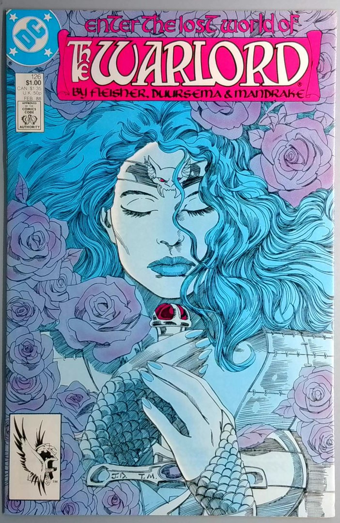Warlord #126 NM DC 1988