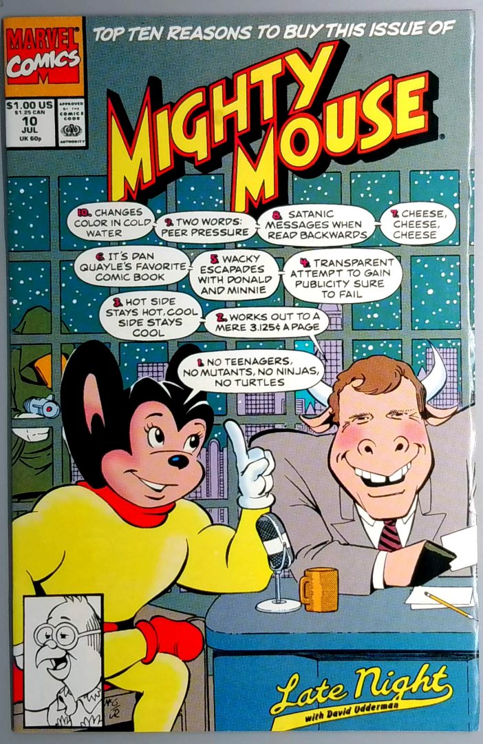 Mighty Mouse #10 VF Marvel Comics