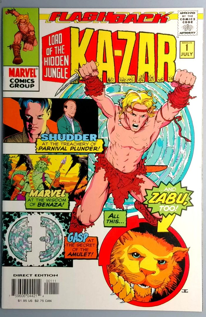 Ka-Zar #1 NM Flashback - Marvel