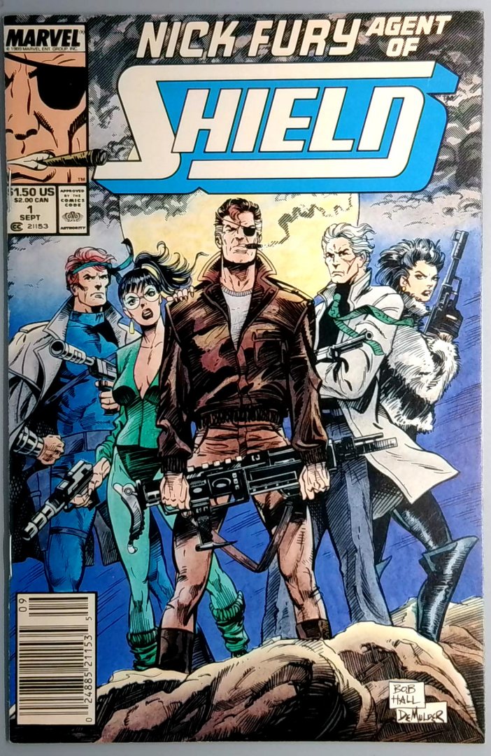 Nick Fury, Agent of S.h.i.e.l.d. #1NM NEWSSTAND Marvel 1989