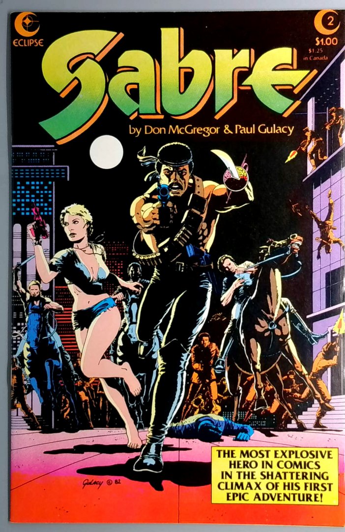 Sabre #2 NM Eclipse 1982