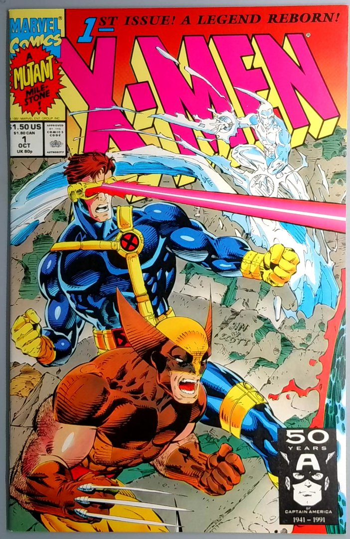 X-Men #1 NM 1st Omega Red Cameo Marvel 1991