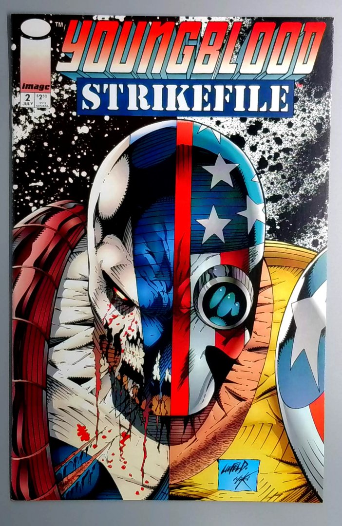 Youngblood: Strikefile #2 NM Flip Cover Image 1993