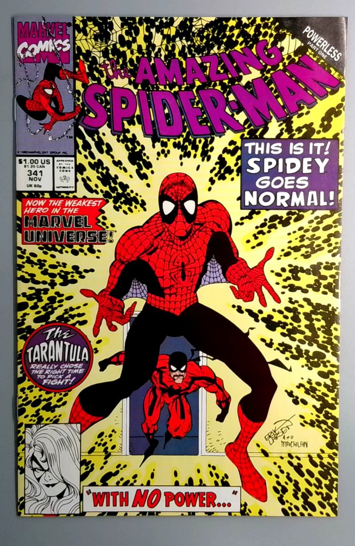 Amazing Spider-Man #341 VF+ Marvel 1990