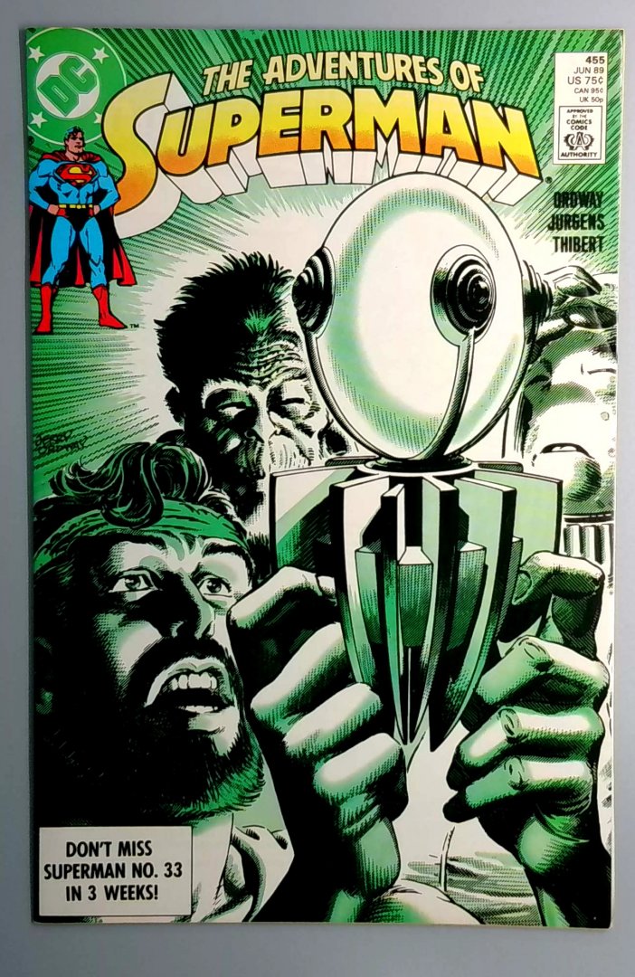 Adventures of Superman #455 VF DC 1989