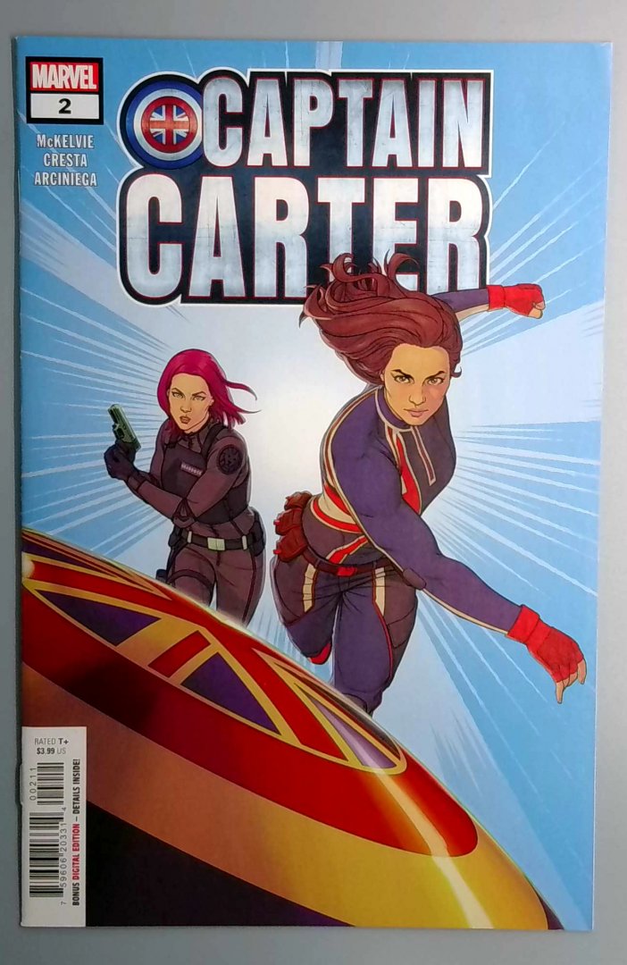 Captain Carter #2 NM Marvel 2022
